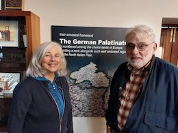 Hildegard Cahill with the Glenageary Trekkers walking group Dublin